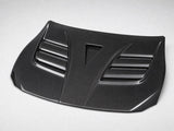 2013-2020 Toyota 86 / Subaru BRZ V-Style Carbon Fiber Hood - Hero product