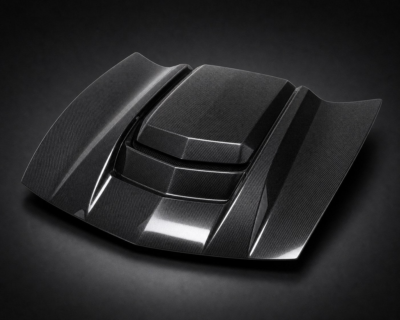 2014-2019 Chevrolet Corvette C7 ZR1 Style Carbon Fiber Hood - Hero product