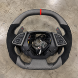2020-2023 Chevrolet Camaro 1LT/LT1/SS/ZL1 Matte Carbon Fiber Steering Wheel