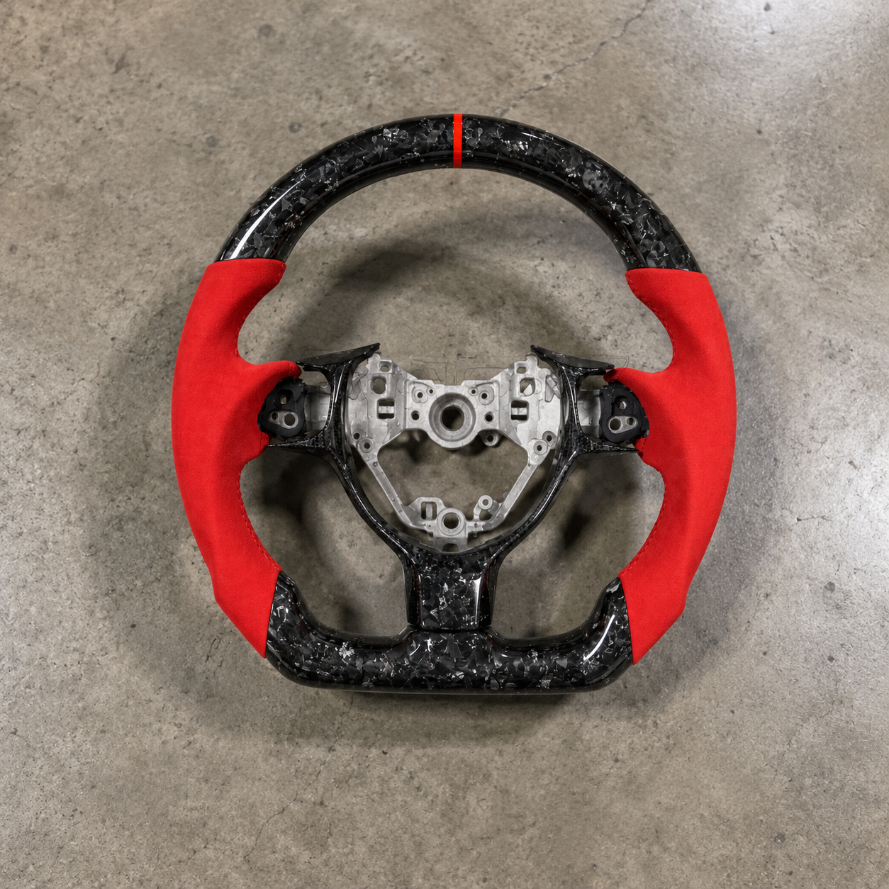 2018-2019 Toyota 86/Subaru BRZ Sport Leather Forged Carbon Fiber Steering Wheel