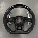 2017-2024 Audi A4/A5/S3/S4/S5/RS LED Carbon Fiber Steering Wheel