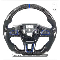 2015-2019 Ford Focus MK3 ST / RS Forged Carbon Fiber Steering Wheel