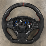 2007-2012 BMW F10/F20/F30/E70/E87 Sport Carbon Fiber Steering Wheel