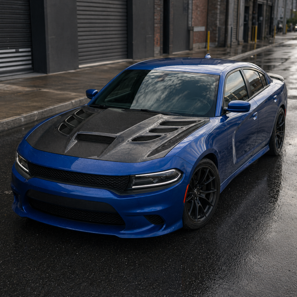 2015-2023 Dodge Charger Carbon Fiber Hood