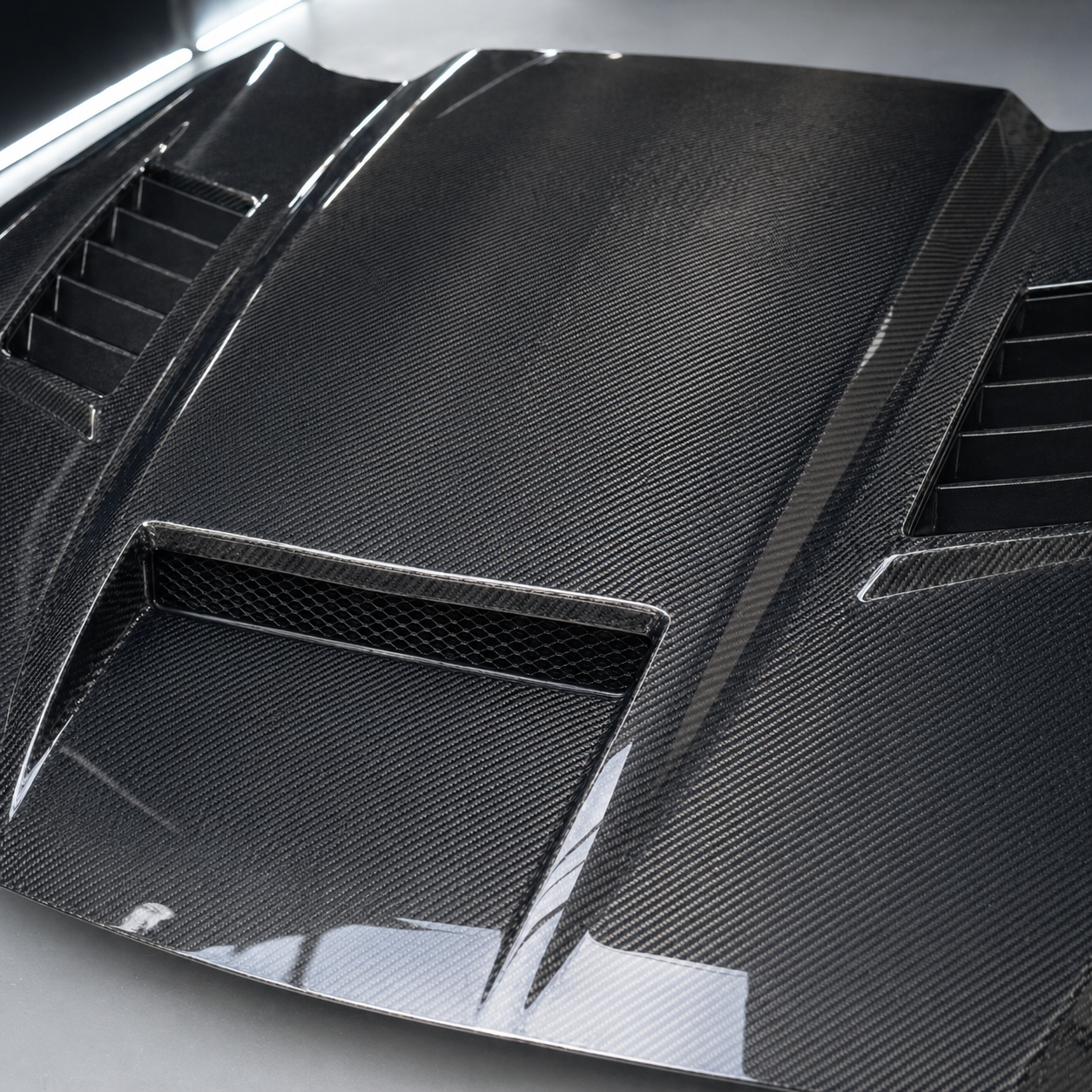 2024-2025 Mustang S650 Carbon Fiber Hood