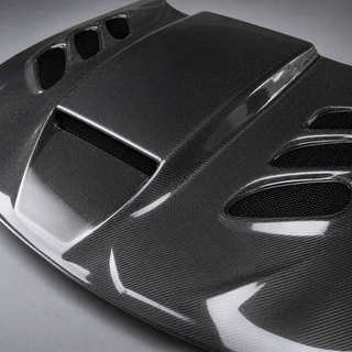 2015-2023 Dodge Charger LD Widebody Style Carbon Fiber Hood - Product photo