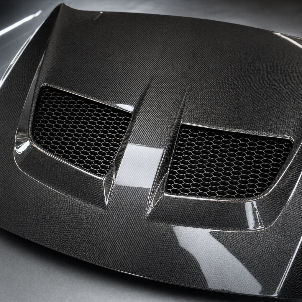 2024-2025 Mustang S650 Carbon Fiber Hood