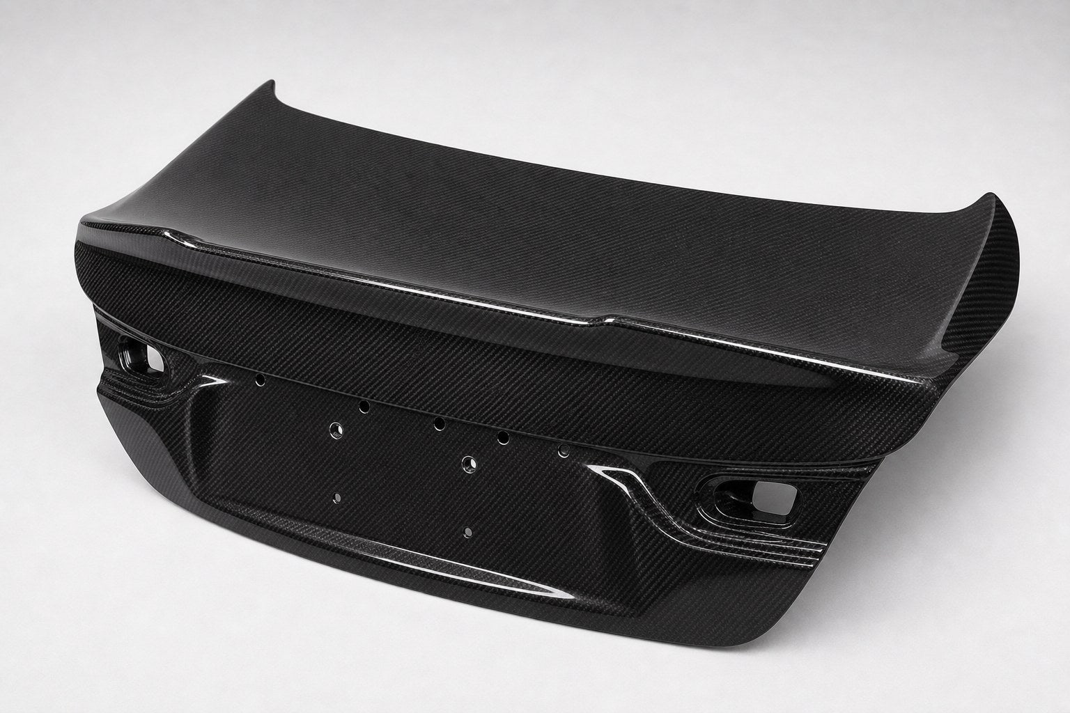 2014-2024 Infiniti Q50 V37 Carbon Fiber Decklid - Alternate angle