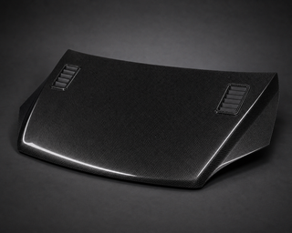 2005-2007 Ford Focus Mk1.5 Carbon Fiber Hood - Alternate angle