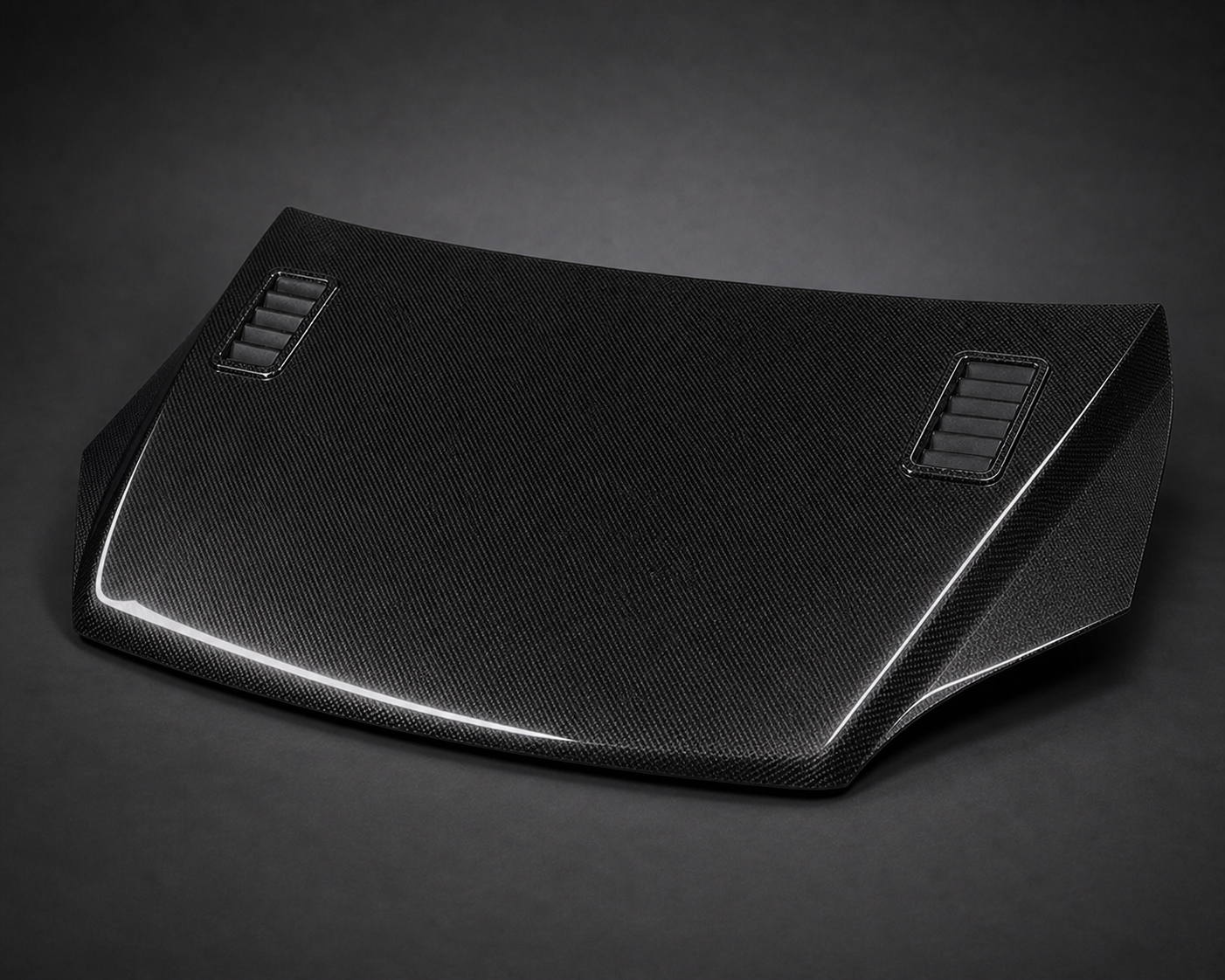2005-2007 Ford Focus Mk1.5 Carbon Fiber Hood - Alternate angle
