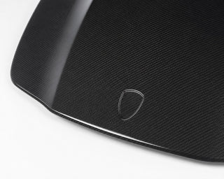 2010-2016 Porsche Panamera 970 Carbon Fiber Hood - Detail closeup