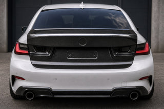 2019-2025 BMW 3 Series G20/G28 Carbon Fiber Decklid - Installed context