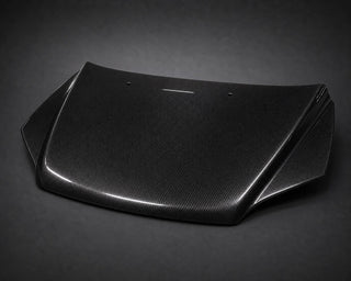 2008-2011 Ford Focus Mk2 Carbon Fiber Hood - Alternate angle