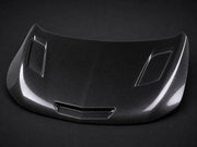2016-2019 Chevrolet Cruze 2nd Gen Vented Carbon Fiber Hood
