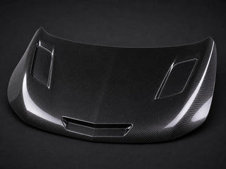 2016-2019 Chevrolet Cruze 2nd Gen Vented Carbon Fiber Hood - Hero product