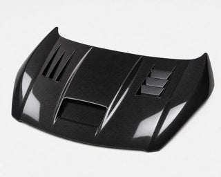 2014-2019 Ford Fiesta Mk7 Facelift Carbon Fiber Hood - Alternate angle