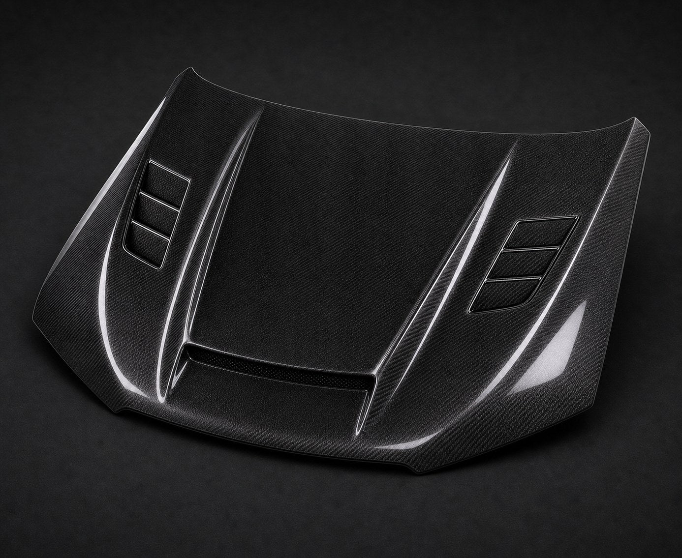 2018-2024 BMW X3 G01 / X4 G02 Carbon Fiber Hood - Alternate angle