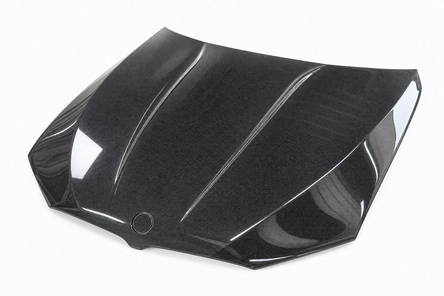 2017-2023 BMW 5 Series G30 / F90 M5 OEM Style Carbon Fiber Hood - Alternate angle