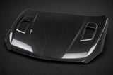 2015-2021 Subaru WRX/STI VA Air Flow Carbon Fiber Hood - Hero product