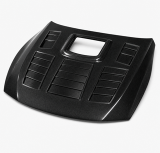 2009-2024 Nissan GT-R R35 Carbon Fiber Hood - Alternate angle