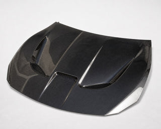 2013-2020 Toyota 86 / Subaru BRZ Vented Carbon Fiber Hood - Alternate angle