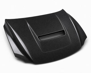2009-2024 Nissan GT-R R35 Vented Carbon Fiber Hood - Alternate angle