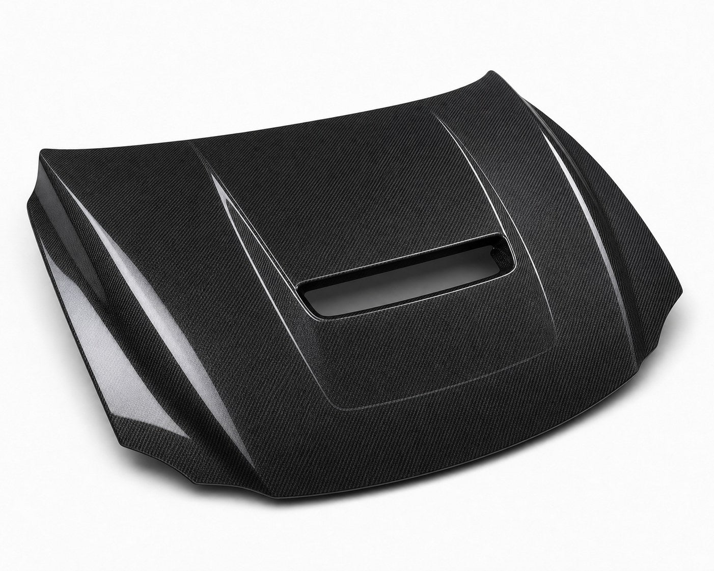 2009-2024 Nissan GT-R R35 Vented Carbon Fiber Hood - Alternate angle