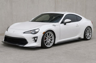 2013-2020 Toyota 86 / Subaru BRZ Carbon Fiber Side Skirts - Installed context