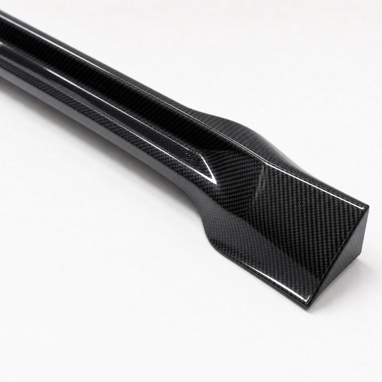 2013-2020 Toyota 86 / Subaru BRZ Carbon Fiber Side Skirts - Detail closeup