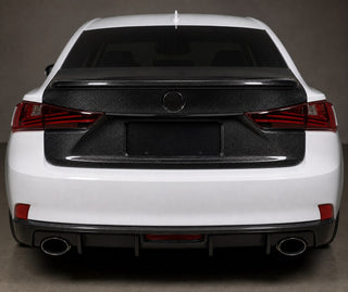 2014-2020 Lexus IS XE30 Carbon Fiber Decklid - Installed context