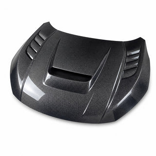 2016-2021 Honda Civic 10th Gen FK7/FC Vented Carbon Fiber Hood - Alternate angle