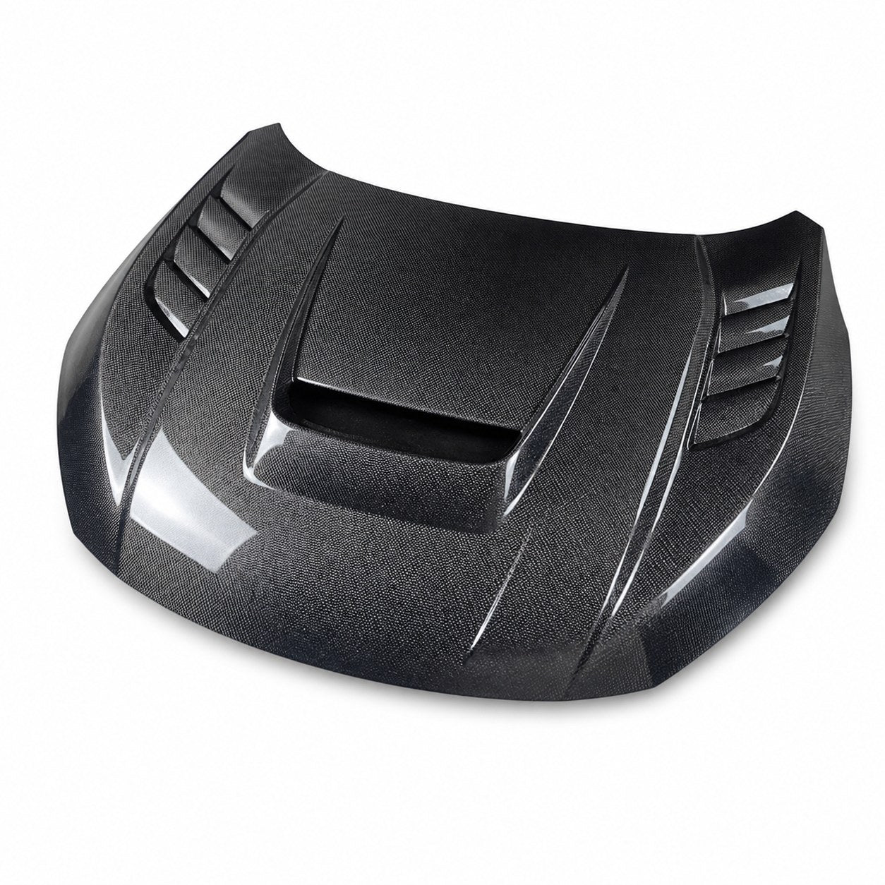 2016-2021 Honda Civic 10th Gen FK7/FC Vented Carbon Fiber Hood - Alternate angle