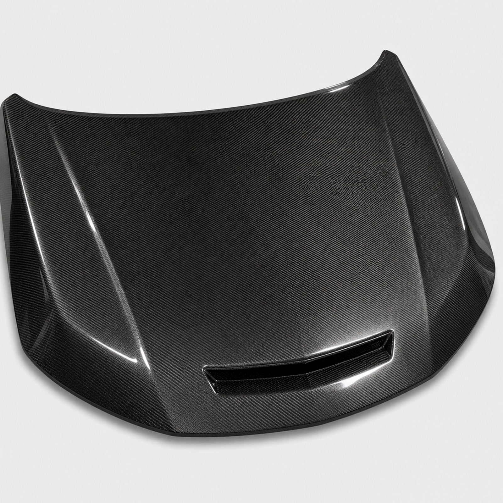 2022-2026 Honda Civic 11th Gen Honeycomb Scoop Carbon Fiber Hood - Alternate angle
