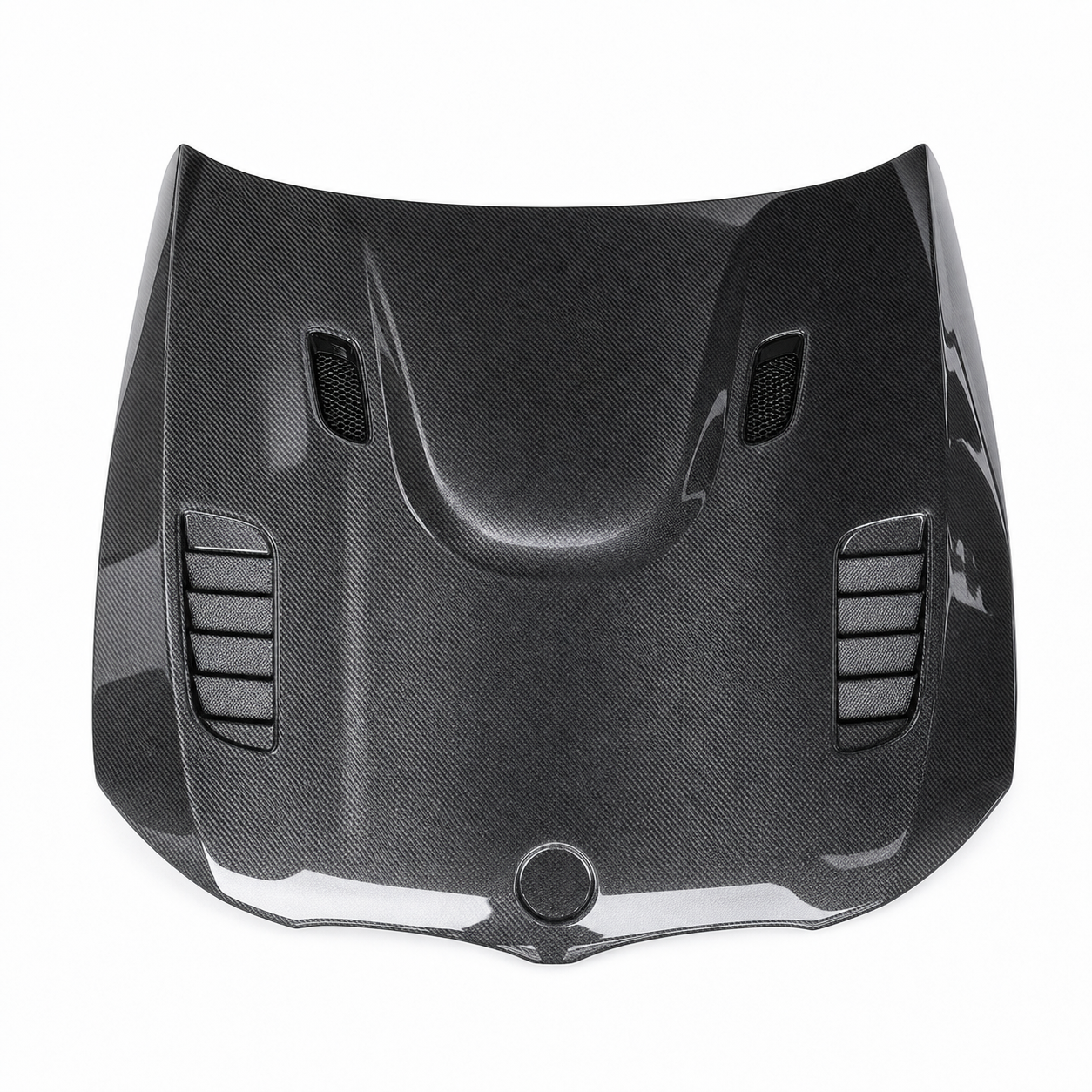2007-2013 BMW 3 Series E92/E93 V-Style Carbon Fiber Hood - Hero product