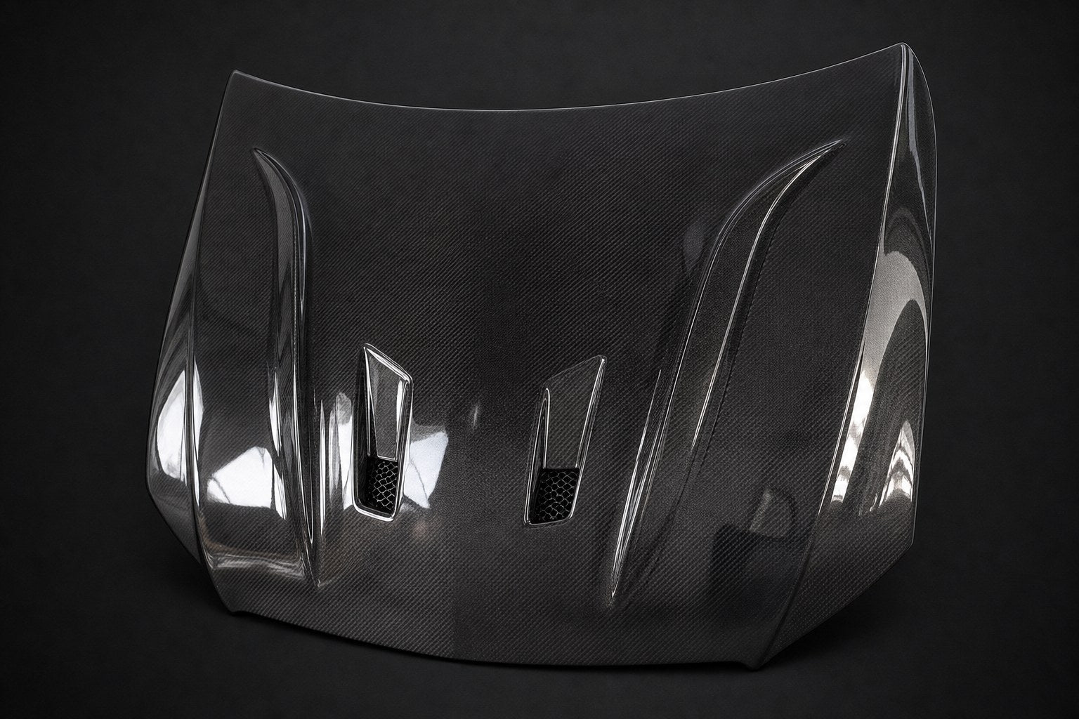2008-2011 Mercedes-Benz C-Class W204 Pre-Facelift Carbon Fiber Hood - Hero product
