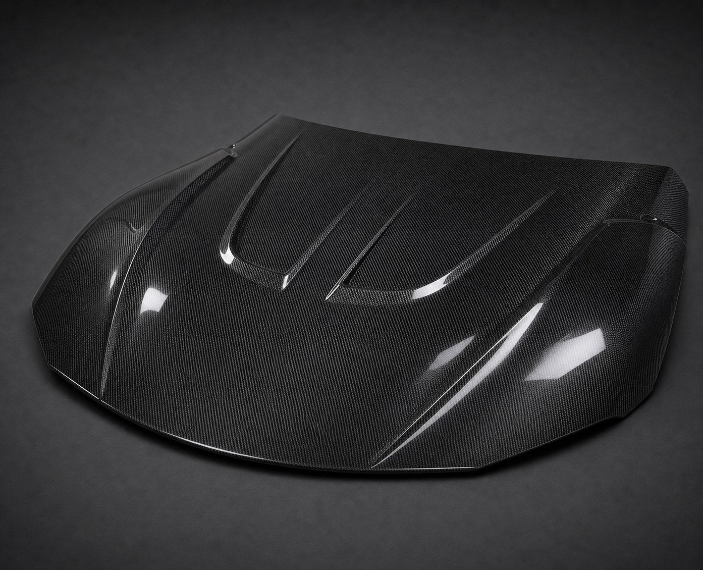 2020-2026 Toyota GR Supra A90/A91 Carbon Fiber Hood - Alternate angle