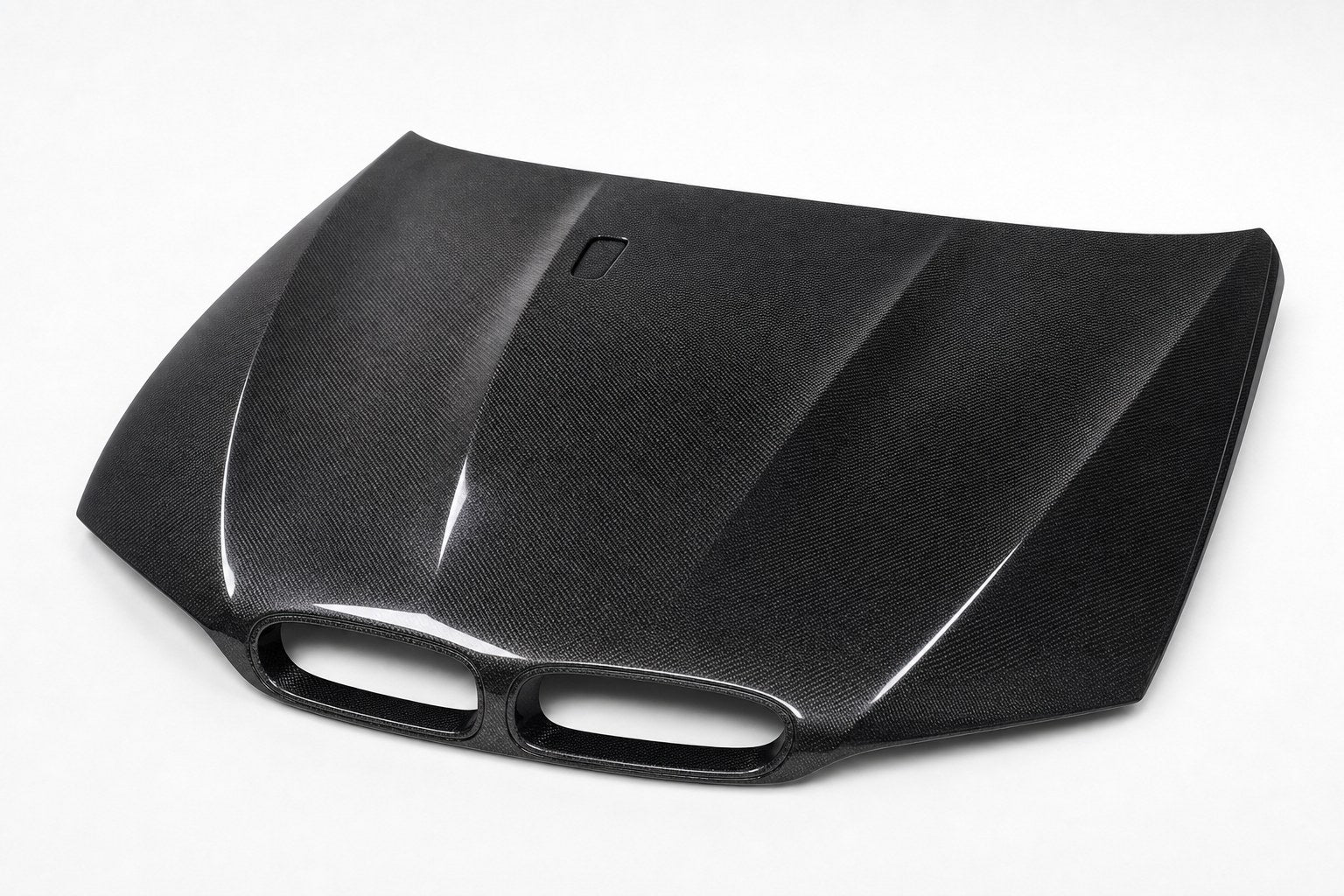 2006-2013 BMW 3 Series E90/E92/E93 Carbon Fiber Hood - Alternate angle