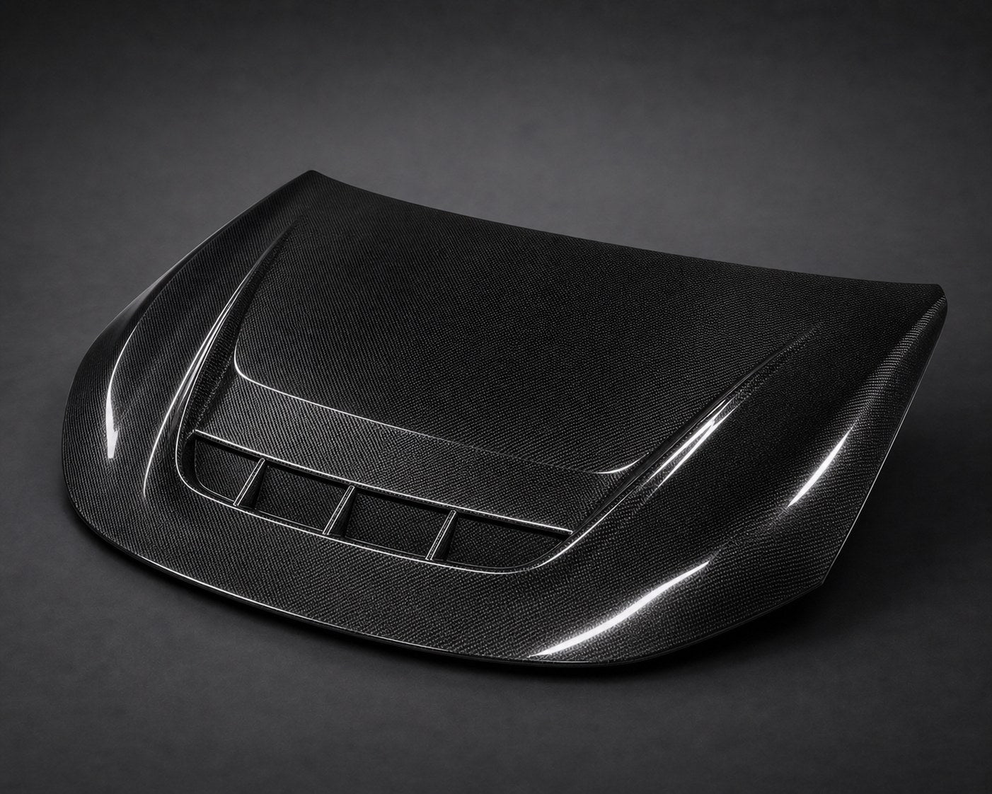 2017-2023 Tesla Model 3 First Gen S-Style Carbon Fiber Hood - Alternate angle