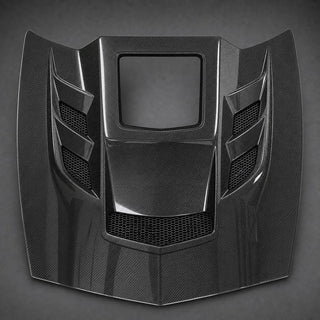 2014-2019 Chevrolet Corvette C7 Z06 Style Carbon Fiber Hood - Hero product