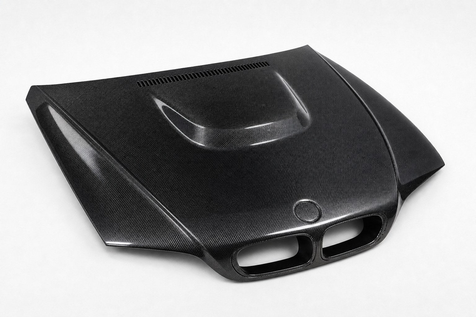 1999-2006 BMW 3 Series E46 Carbon Fiber Hood - Alternate angle