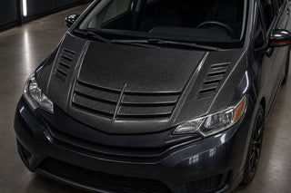 2019-2023 Mercedes-AMG A35 W177 Carbon Fiber Hood - Installed context