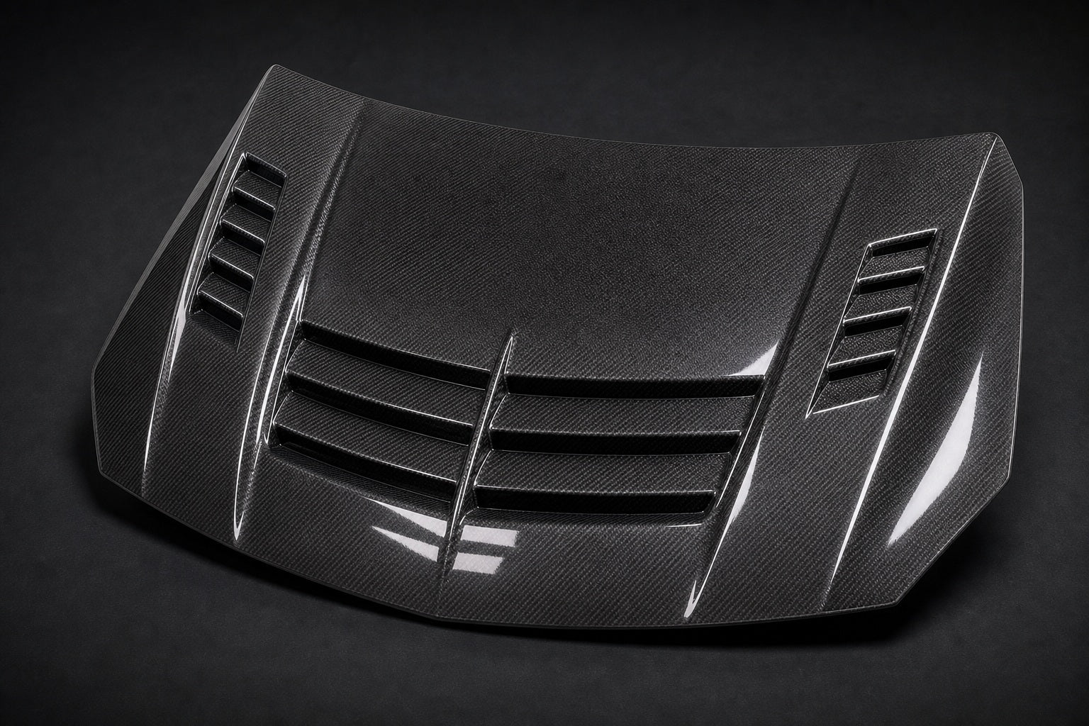 2019-2023 Mercedes-AMG A35 W177 Carbon Fiber Hood - Alternate angle