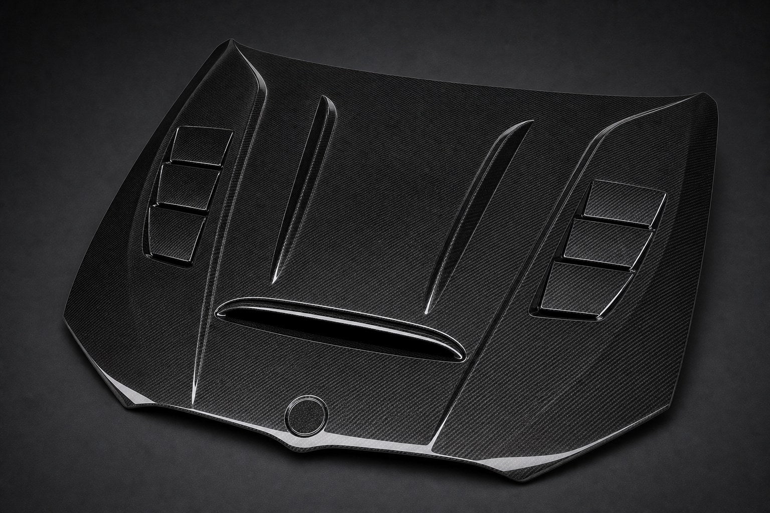 2019-2022 BMW 3 Series G20/G28 Pre-LCI Vented Carbon Fiber Hood - Alternate angle