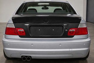 1999-2006 BMW 3 Series E46 Coupe CSL Style Carbon Fiber Decklid - Installed context