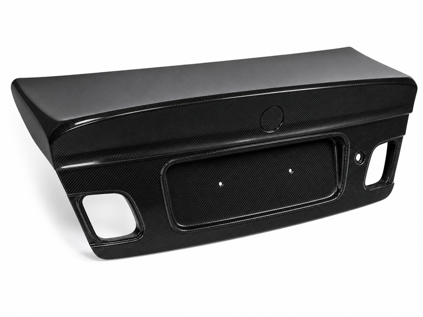 1999-2006 BMW 3 Series E46 Coupe CSL Style Carbon Fiber Decklid - Alternate angle