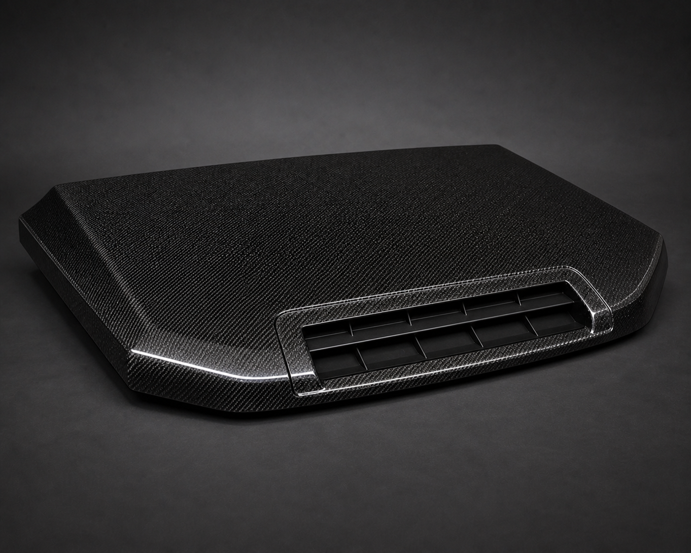 2007-2014 Toyota FJ Cruiser Carbon Fiber Hood - Alternate angle