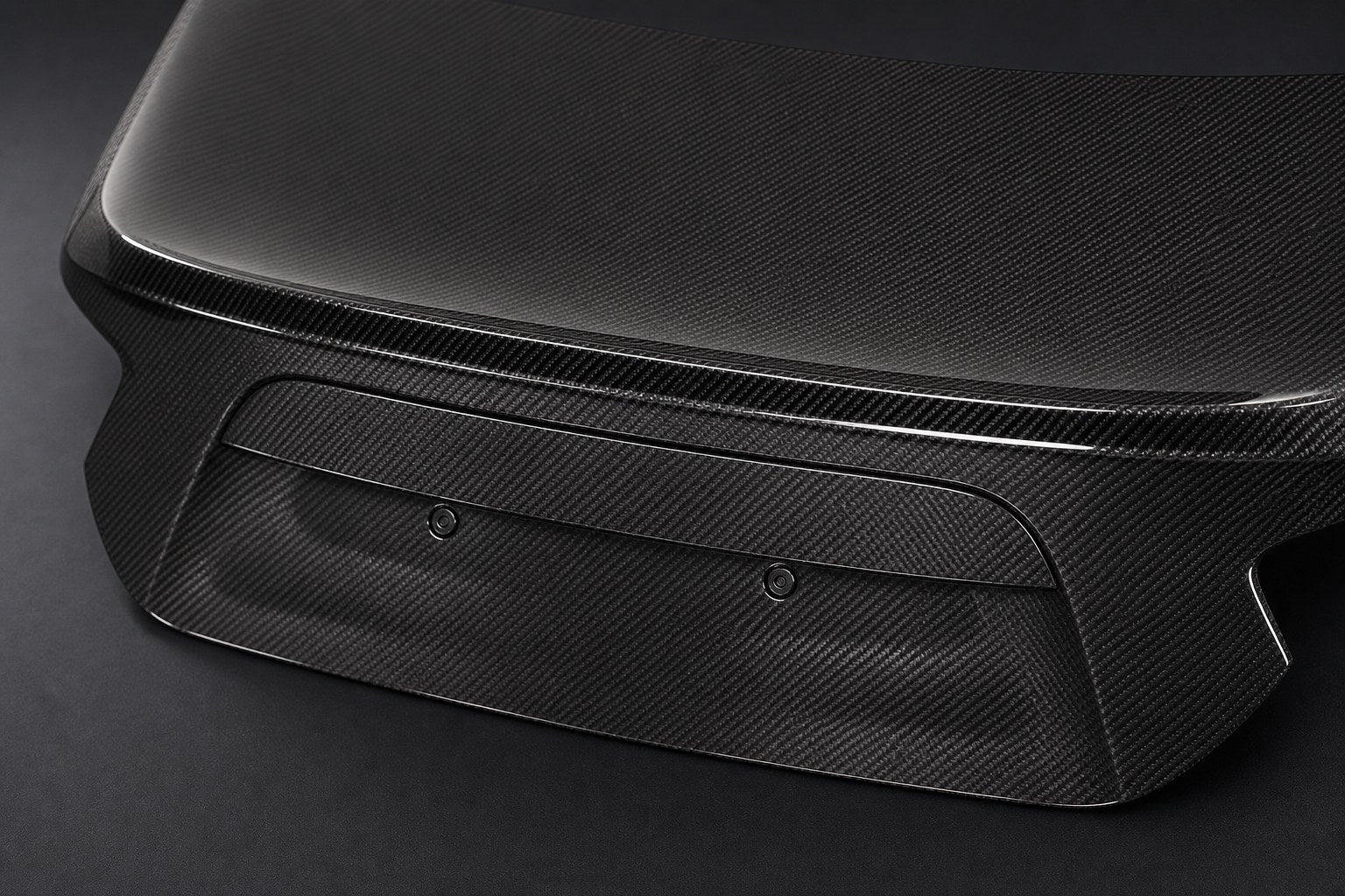 2013-2020 Toyota 86 / Subaru BRZ ZN6/ZC6 OEM Style Carbon Fiber Decklid - Detail closeup