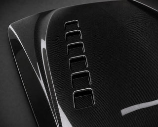 2021-2026 Lexus IS XE30 Carbon Fiber Hood - Detail closeup