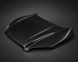 2008-2014 Audi TT Mk2 Carbon Fiber Hood - Alternate angle