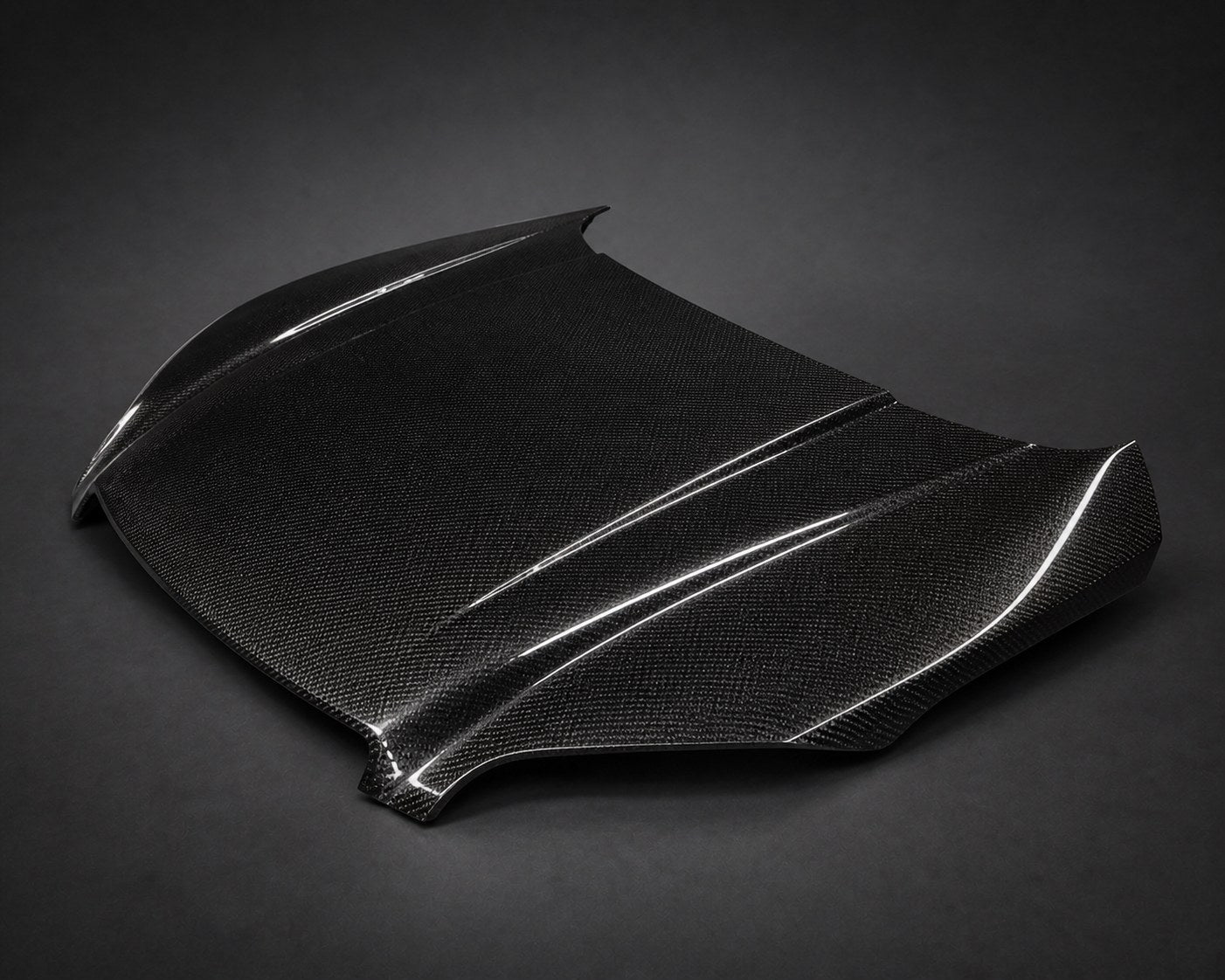 2008-2014 Audi TT Mk2 Carbon Fiber Hood - Alternate angle